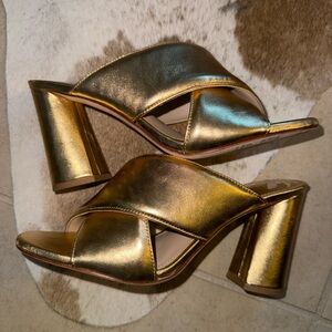 Gold Women's Sandals